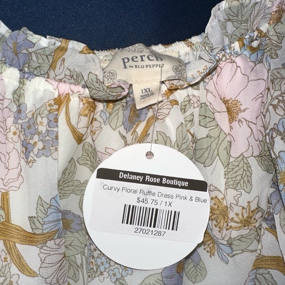 Floral Ruffle Dress - Picture 4 of 5